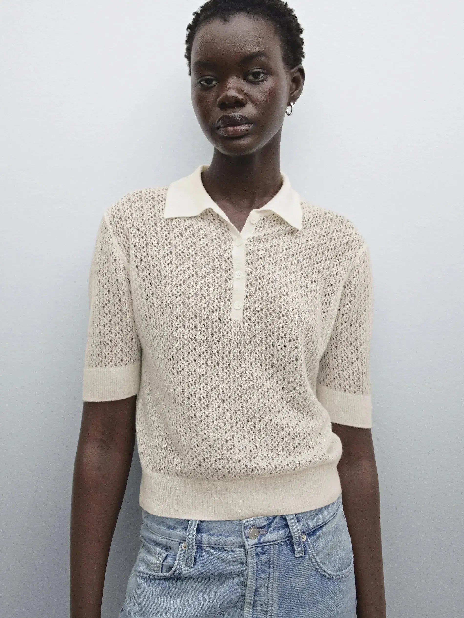 Liora Knit shown in a lifestyle setting, alternate view