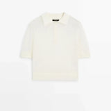 Creme Liora Knit shown in a lifestyle setting