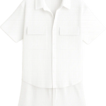 Front view of White Lorien Set