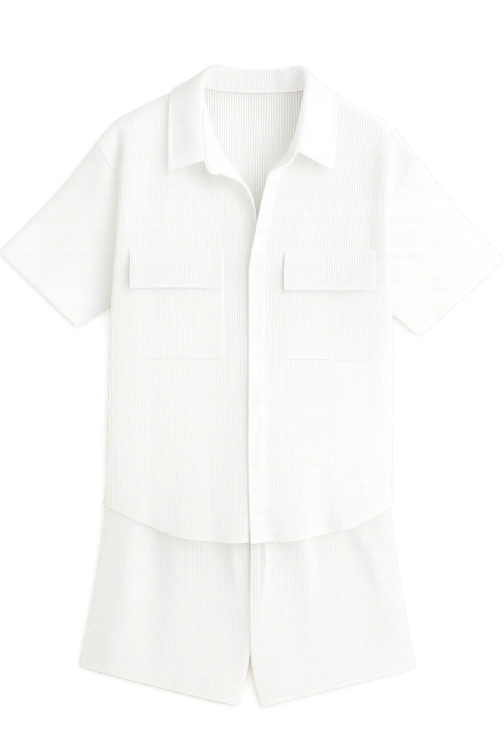 Front view of White Lorien Set