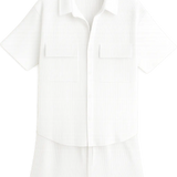Front view of White Lorien Set