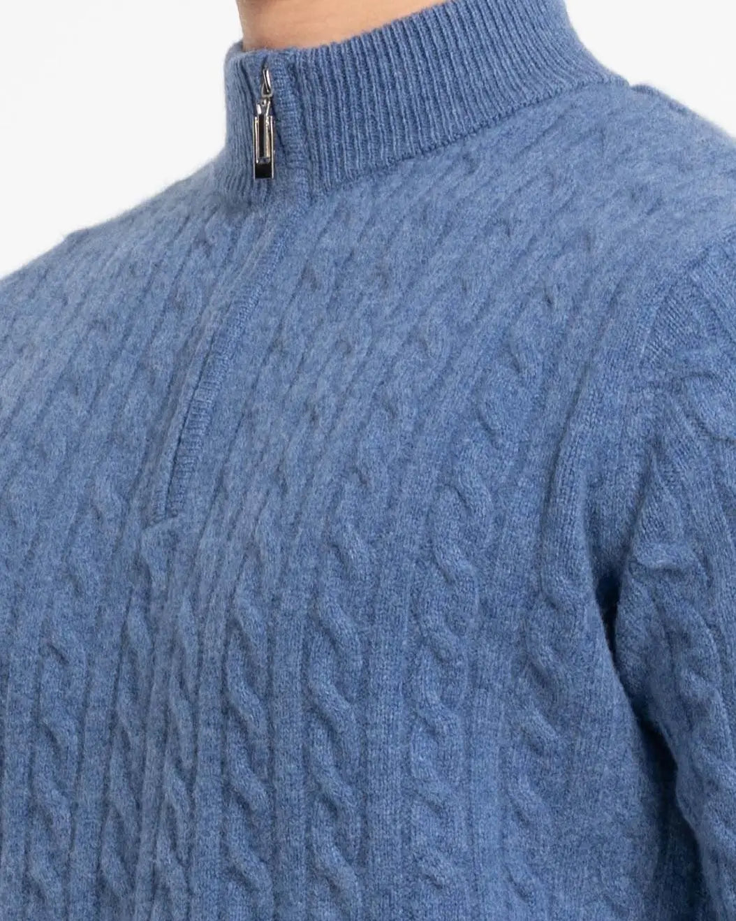 Front view of Fernache Old Money Sweater Zip, full view