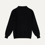 Back view of Fernache Old Money Wool Fine Polo