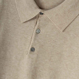 Close-up detail of Fernache Old Money Wool Fine Polo