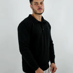 Fernache Old Money Wool Fine Polo shown in a lifestyle setting