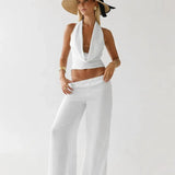Luce di Capri Hat shown in a lifestyle setting