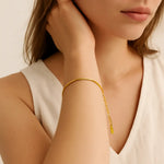 Luna Bracelet shown in a lifestyle setting