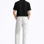 Back view of Malé - Short-Sleeved Set, alternate angle