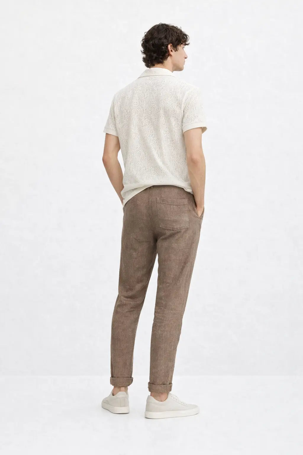 Back view of Malé - Short-Sleeved Set, alternate view