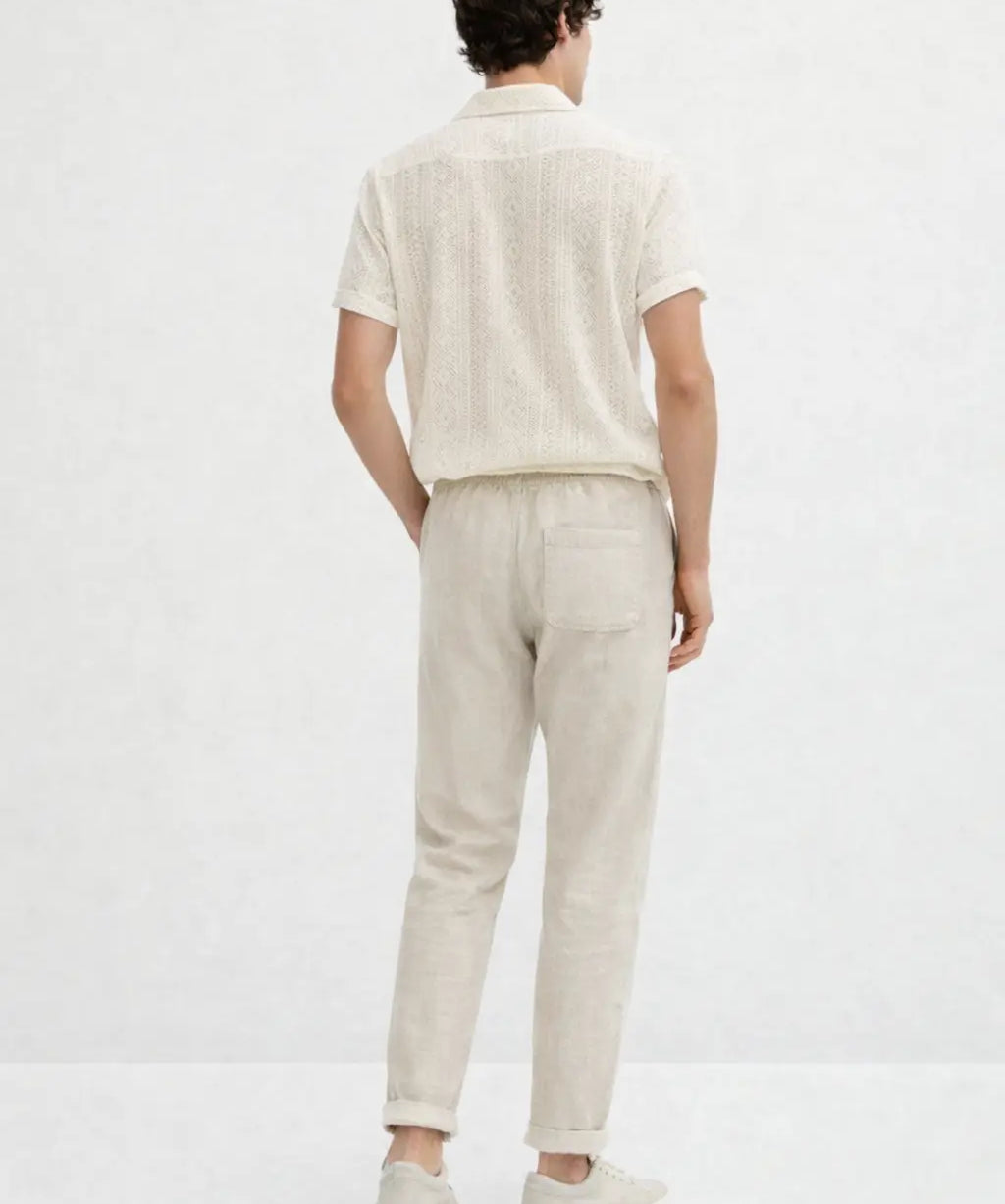 Back view of Malé - Short-Sleeved Set