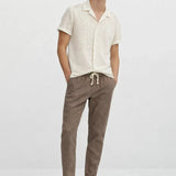 Malé - Short-Sleeved Set shown in a lifestyle setting, alternate view