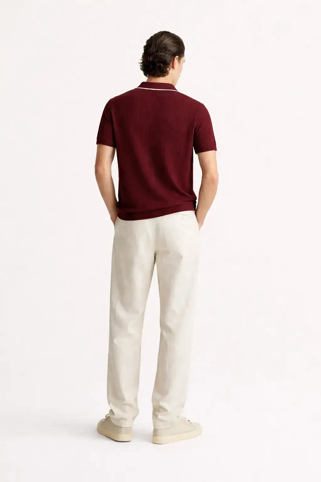 Back view of Malibu Polo, alternate view