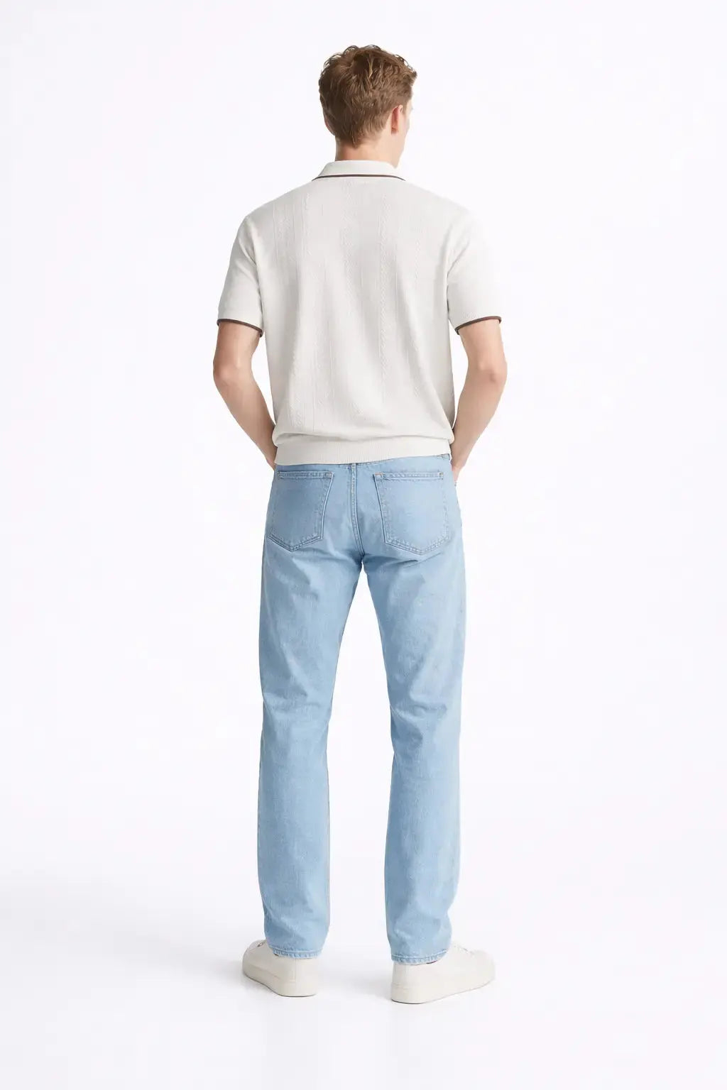 Back view of Malibu Polo