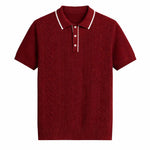 Front view of Wine red Malibu Polo