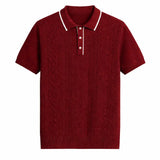 Front view of Wine red Malibu Polo