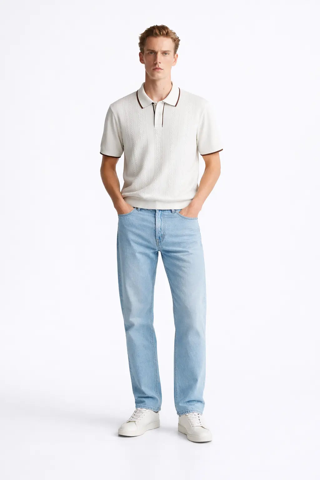 Malibu Polo shown in a lifestyle setting