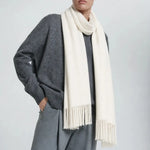Marcelline Scarf shown in a lifestyle setting, side angle view