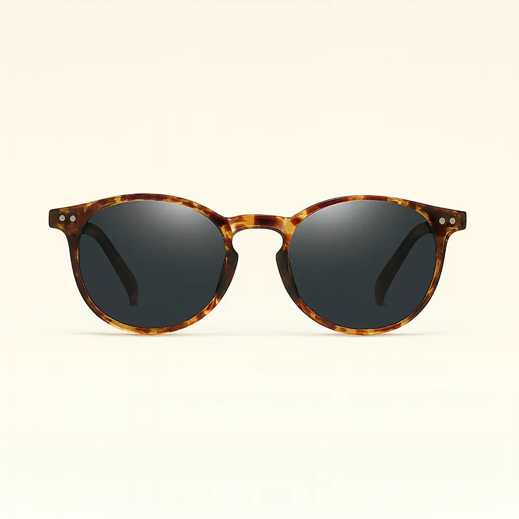 Front view of Leopard Marco Polarized Glasses