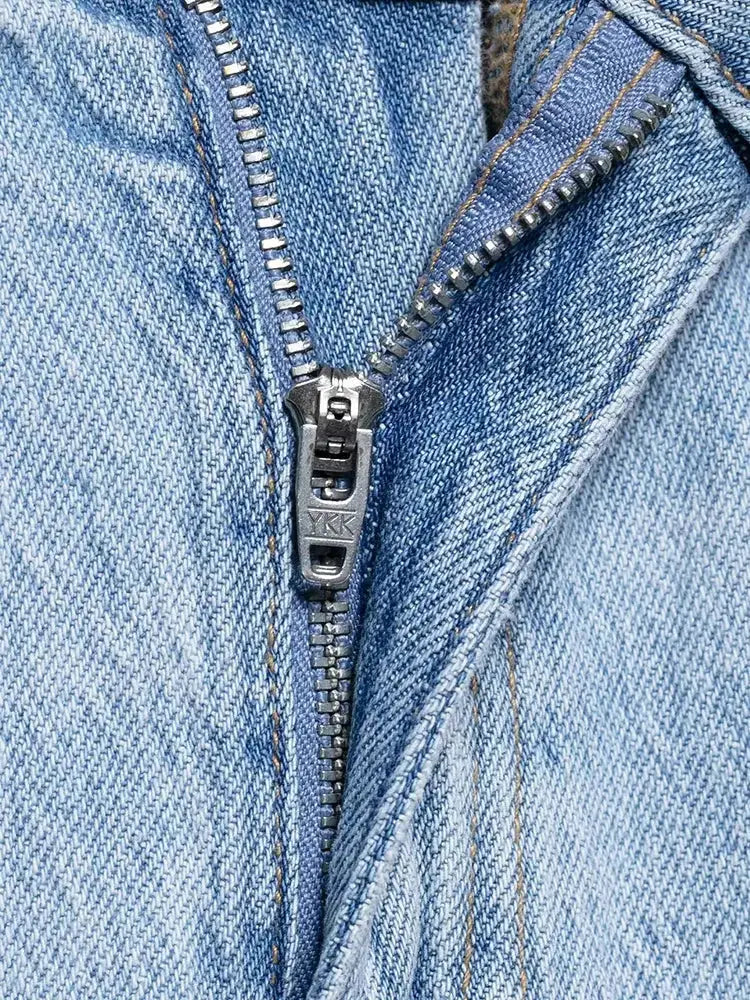 Close-up detail of Margaux Maxi Skirt, hardware detail
