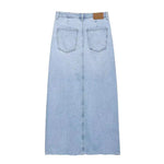 Front view of Margaux Maxi Skirt
