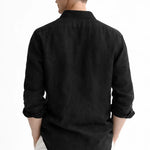 Back view of Men's Casual Shirt, close up