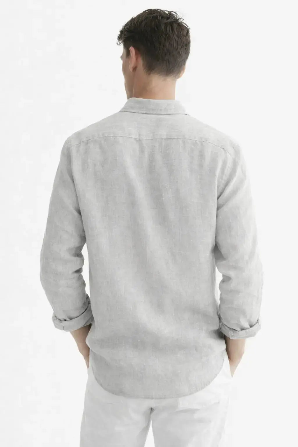 Back view of Men's Casual Shirt