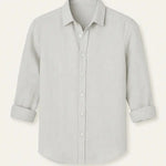Front view of Gray Men's Casual Shirt