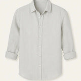 Front view of Gray Men's Casual Shirt