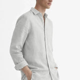 Men's Casual Shirt shown in a lifestyle setting, alternate view