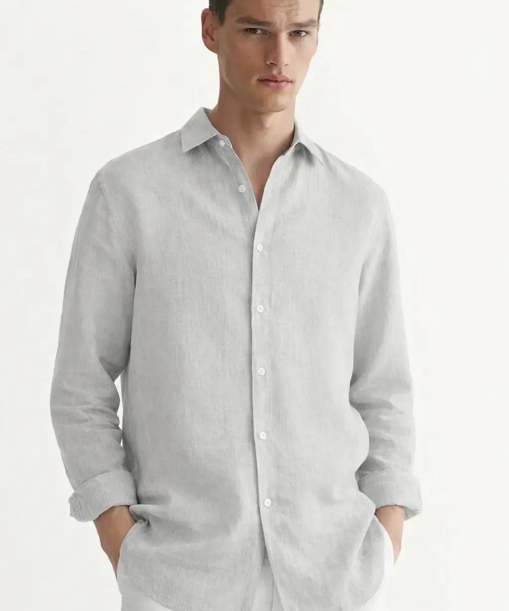 Men's Casual Shirt shown in a lifestyle setting