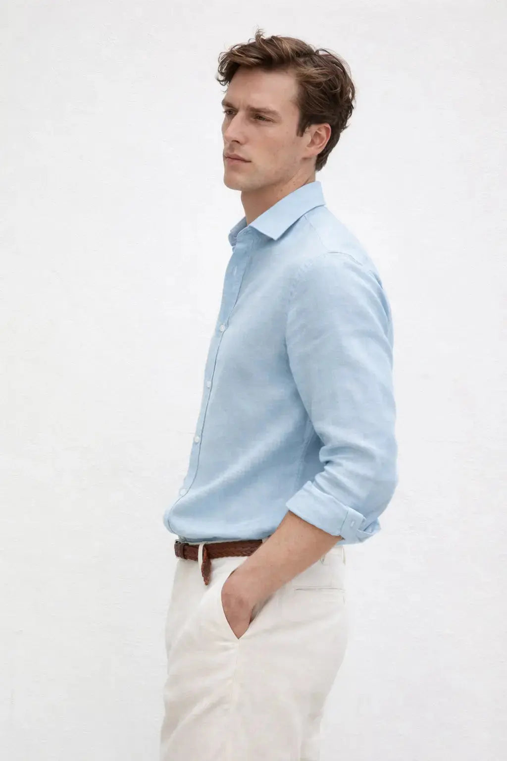 Side view of Men's Casual Shirt