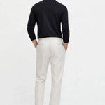 Back view of Merino Royal Turtleneck, alternate view
