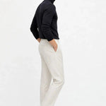 Side view of Merino Royal Turtleneck, alternate view