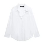Front view of White Minimal Shirt