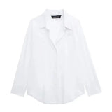 Front view of White Minimal Shirt