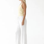Mira Coast Pants shown in a lifestyle setting, alternate view