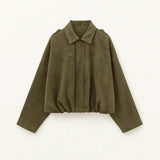 Front view of Heritage Olive Mokaro Jacket