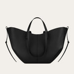 Front view of Black Monarch Tote