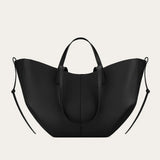 Front view of Black Monarch Tote