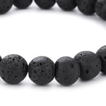 Close-up detail of Natural Stone Bracelet