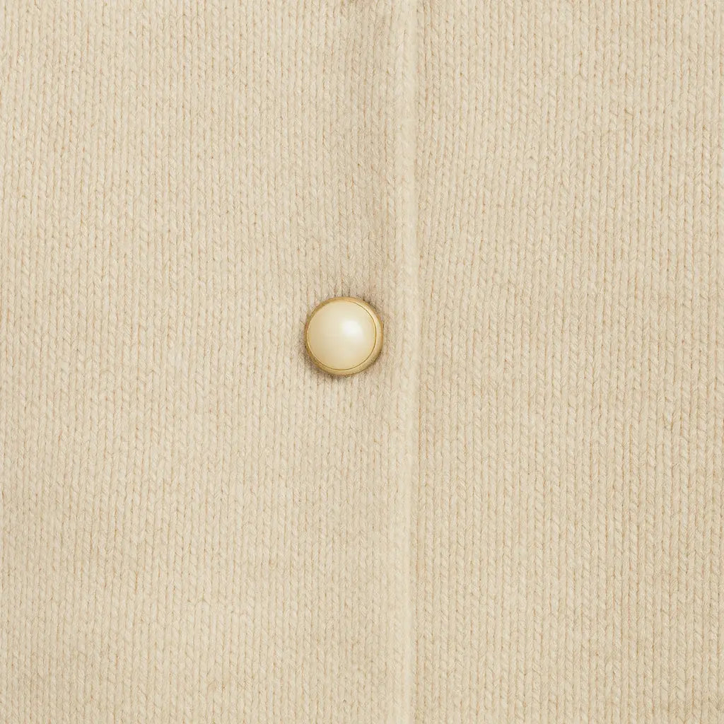 Close-up detail of Nivelle Cardigan