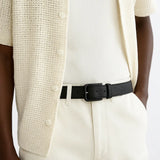 Nordic Leather Belt shown in a lifestyle setting, alternate view