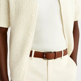 Nordic Leather Belt shown in a lifestyle setting