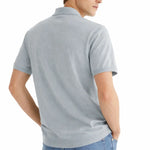 Back view of Cotton Polo Shirt