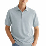 Cotton Polo Shirt shown in a lifestyle setting