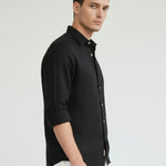 Side view of Old Money Retro Style Shirt