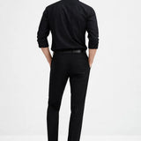 Back view of Old Money Stretch Button-up Shirt