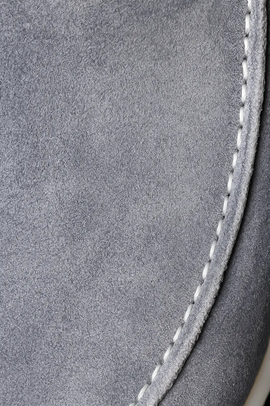 Close-up detail of Old Money Suede Loafers