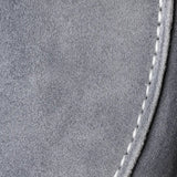 Close-up detail of Old Money Suede Loafers