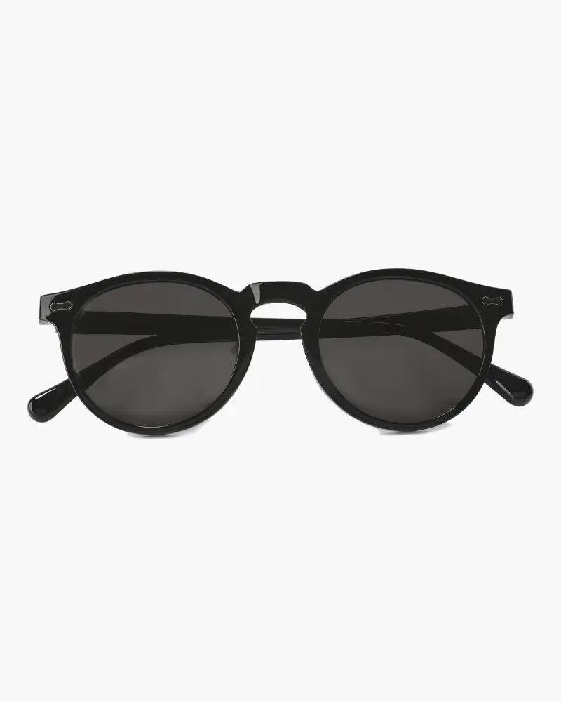 Side view of Black Old Money Sunglasses